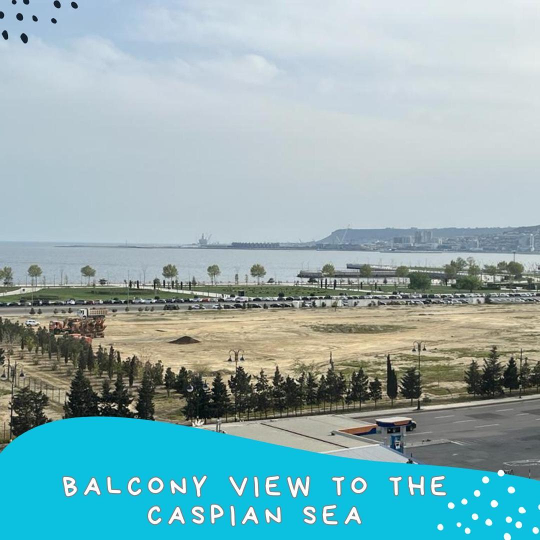 Sea View Couple Apartmant At Boulvard,Near Nizami Street Apartment Баку Екстериор снимка